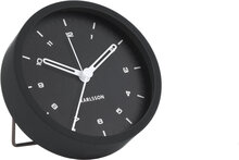 Alarm Clock Tinge Steel Home Decoration Watches Alarm Clocks Svart KARLSSON*Betinget Tilbud