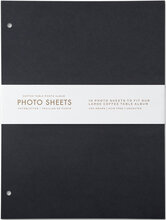 Photo Album - 10-Pack Refill Paper Home Decoration Photo Albums Svart PRINTWORKS*Betinget Tilbud