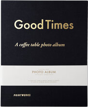 Photo Album - Good Times Black Home Decoration Photo Albums Multi/mønstret PRINTWORKS*Betinget Tilbud