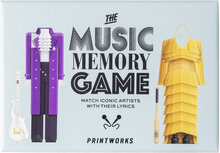Memo Game - Music Home Decoration Puzzles & Games Games Multi/patterned PRINTWORKS