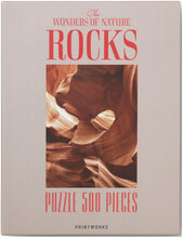 Puzzle - Rocks Home Decoration Puzzles & Games Puzzles Multi/mønstret PRINTWORKS*Betinget Tilbud