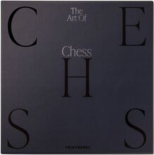 Classic - Art Of Chess Home Decoration Puzzles & Games Games Svart PRINTWORKS*Betinget Tilbud