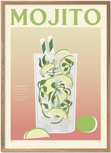 Pstr Studio - Pstr Studio X Elin Pk - Mojito Home Decoration Posters & Frames Posters Food Multi/patterned PSTR Studio