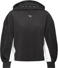 Puma Fit Double Knit Hoodie Sport Sweatshirts & Hoodies Hoodies Black PUMA