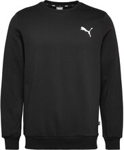 Ess Small Logo Crew Fl Sport Sweatshirts & Hoodies Sweatshirts Black PUMA