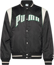 Puma Team Varsity Jacket Sport Jackets Bomber Jackets Black PUMA