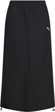 Dare To Midi Woven Skirt Sport Knee-length & Midi Black PUMA