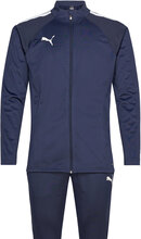 Teamliga Tracksuit Sport Sweatshirts & Hoodies Tracksuits - Sets Navy PUMA