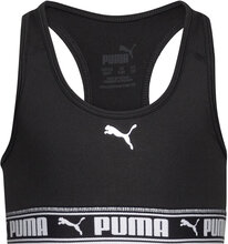 Puma Strong Bra G T-shirts Sports Tops Svart PUMA*Betinget Tilbud