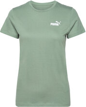 Ess+ Embroidery Tee T-shirts & Tops Short-sleeved Grønn PUMA*Betinget Tilbud