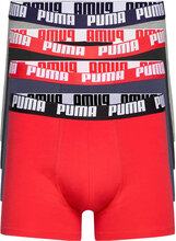 Puma Basic Boxer 4P Ecom Boksershorts Multi/mønstret PUMA*Betinget Tilbud