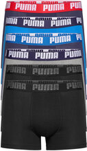 Puma Basic Boxer 6P Ecom Boksershorts Blå PUMA*Betinget Tilbud