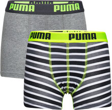 Puma Boys Basic Boxer Printed Strip Night & Underwear Underwear Underpants Multi/patterned PUMA