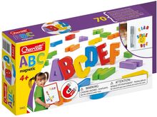 Magnetbokstäver 48St Stora Toys Puzzles And Games Puzzles Pedagogical Puzzles Multi/patterned Quercetti