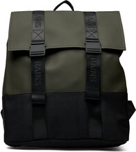 Trail Msn Bag W3 Designers Backpacks Khaki Green Rains