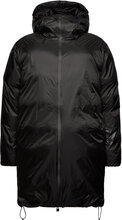 Kevo Long Puffer Jacket W4T4 Foret Jakke Black Rains