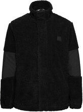 Kofu Fleece Jacket T1 Tops Sweatshirts & Hoodies Fleeces & Midlayers Black Rains