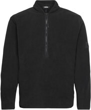 Fleece Pullover T1 Tops Sweatshirts & Hoodies Fleeces & Midlayers Black Rains