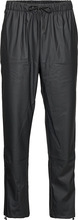 Rain Pants Slim W3 Outerwear Rainwear Rain Pants Black Rains