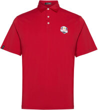 U.s. Ryder Cup Uniform Polo Shirt Sport Knitwear Short Sleeve Knitted Polos Red Ralph Lauren Golf