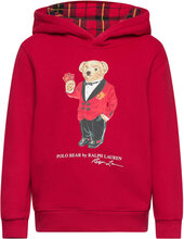 Lunar New Year Polo Bear Fleece Hoodie Tops Sweatshirts & Hoodies Hoodies Red Ralph Lauren Kids