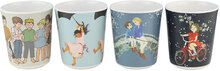 Astrid, Collector`s Set Mugs, 4-Pack Home Meal Time Cups & Mugs Cups Multi/patterned Rätt Start