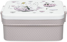 Moomin, Lunchbox, Purple Home Meal Time Lunch Boxes Grey Rätt Start