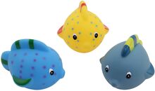 Bathtoys, Fish, 3-Pack Toys Bath & Water Toys Bath Toys Multi/mønstret Rätt Start*Betinget Tilbud