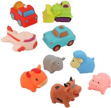 E-Packages, Bathtoys, Farm Animals + Traffic Toys Bath & Water Toys Bath Toys Multi/patterned Rätt Start