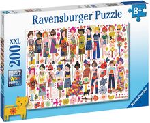 Flowers And Friends 200P Toys Puzzles And Games Puzzles Classic Puzzles Multi/patterned Ravensburger