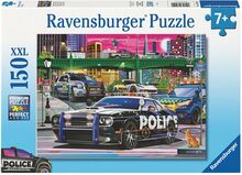 Police On Patrol 150P Toys Puzzles And Games Puzzles Classic Puzzles Multi/patterned Ravensburger