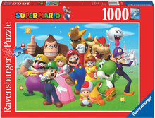 Super Mario 1000P Toys Puzzles And Games Puzzles Classic Puzzles Multi/patterned Ravensburger