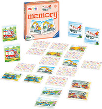 My First Memory® Vehicles D/F/I/Nl/En/E Toys Puzzles And Games Games Memory Multi/patterned Ravensburger