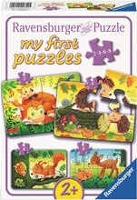 Forest Animal Fun 2/4/6/8P Toys Puzzles And Games Puzzles Classic Puzzles Multi/patterned Ravensburger