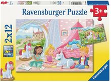 Magical Friendship 2X12P Toys Puzzles And Games Puzzles Classic Puzzles Multi/patterned Ravensburger