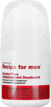 Recipe Alcohol Free Antiperspirant Deodorant Beauty MEN Deodorants Roll-on Nude Recipe For Men*Betinget Tilbud