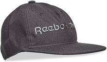 Cl Vector Flat Peak Cap Accessories Headwear Caps Svart Reebok Classics*Betinget Tilbud