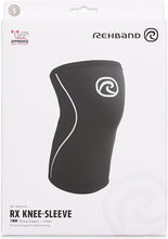 Rx Knee-Sleeve 7Mm Sport Sports Equipment Braces & Supports Knee Support Black Rehband