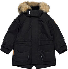 Kids' Winter Parka Naapuri Sport Jackets & Coats Parka Jackets Black Reima