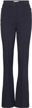 Dylan Bottoms Trousers Flared Navy Reiss