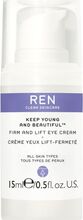 Firm And Lift Eye Cream Beauty WOMEN Skin Care Face Eye Cream Nude REN*Betinget Tilbud