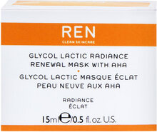 Glycolactic Radiance Renewal Mask 15 Ml Beauty Women Skin Care Face Face Masks Anti-age Masks Nude REN