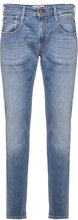 Anbass Trousers Slim Original Bottoms Jeans Slim Blue Replay