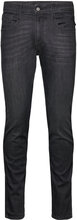 Anbass Trousers Slim 99 Denim Bottoms Jeans Slim Black Replay