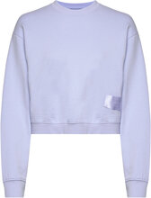 Jumper Cropped Tops Sweatshirts & Hoodies Sweatshirts Blue Replay