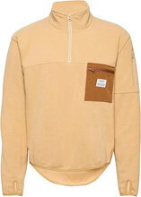 Pullover Recycled Polyester Tops Sweat-shirts & Hoodies Fleeces & Midlayers Yellow Resteröds