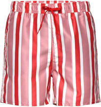 Swimwear Recycled Polyester Badeshorts Red Resteröds