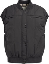 Puffer Gilet To Go Vests Quilted Vests Black Rethinkit