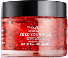 Revolution Skincare X Jake – Jamie Watermelon Hydrating Face Mask Beauty Women Skin Care Face Face Masks Moisturizing Mask Red Revolution Skincare