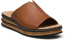 629M9-24 Shoes Mules & Slip-ins Flat Mules Brown Rieker